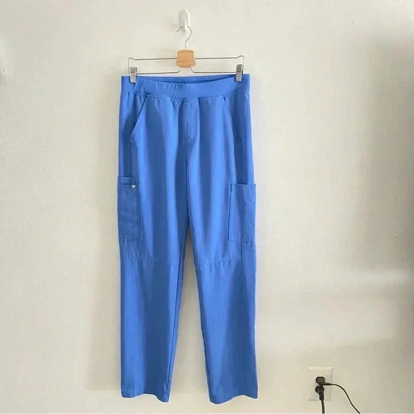 FIGS Axim Cargo Scrub Pants Sz M Tall - Picture 2 of 13
